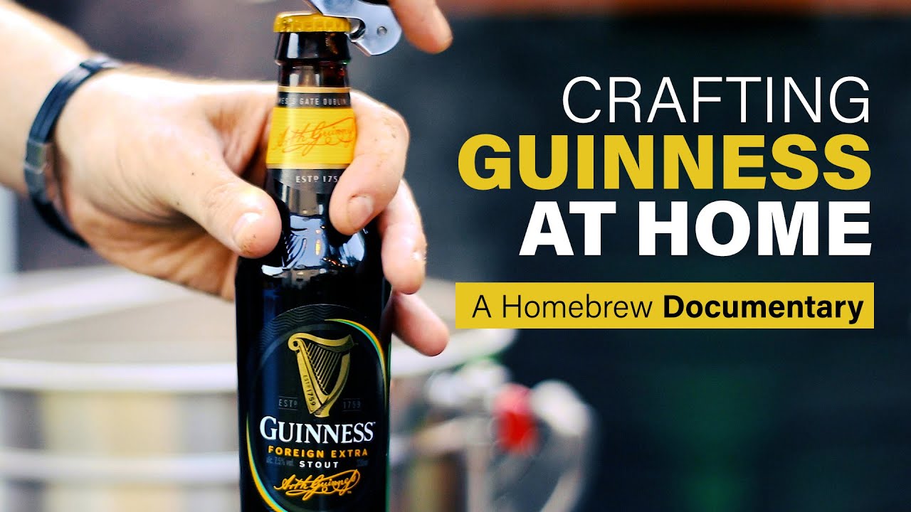 Изготовление Гиннесса дома: документальный фильм о домашнем пивоварении