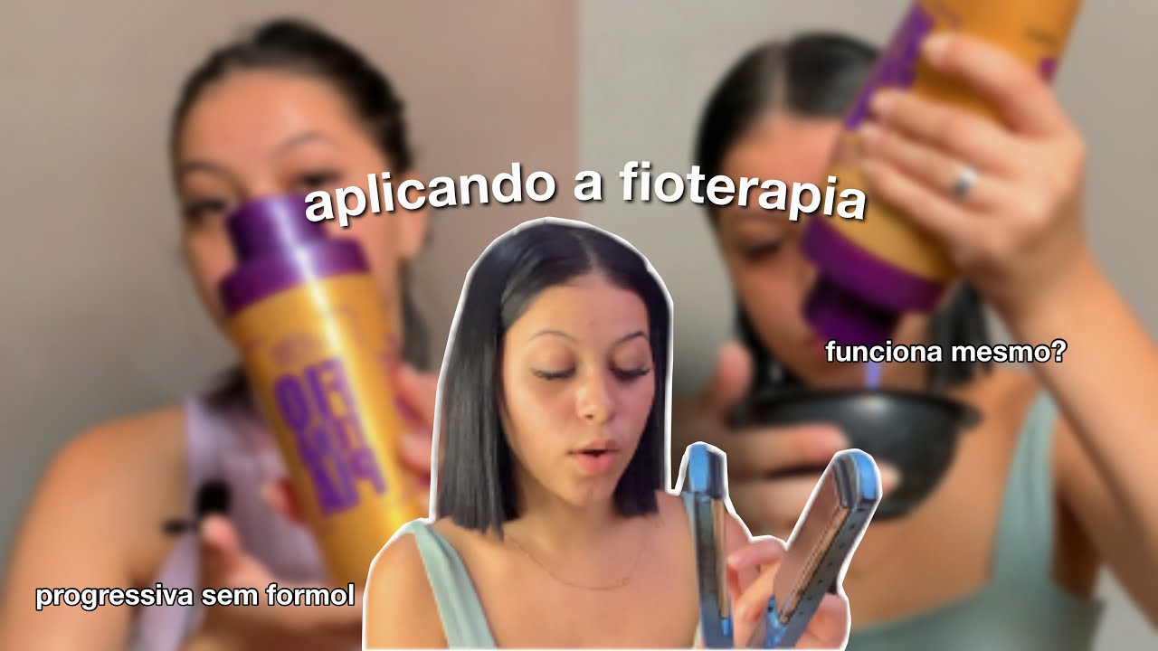 aplicando a FIOTERAPIA no meu CABELO ✨ | funciona? como ficou o meu cabelo? 🤍