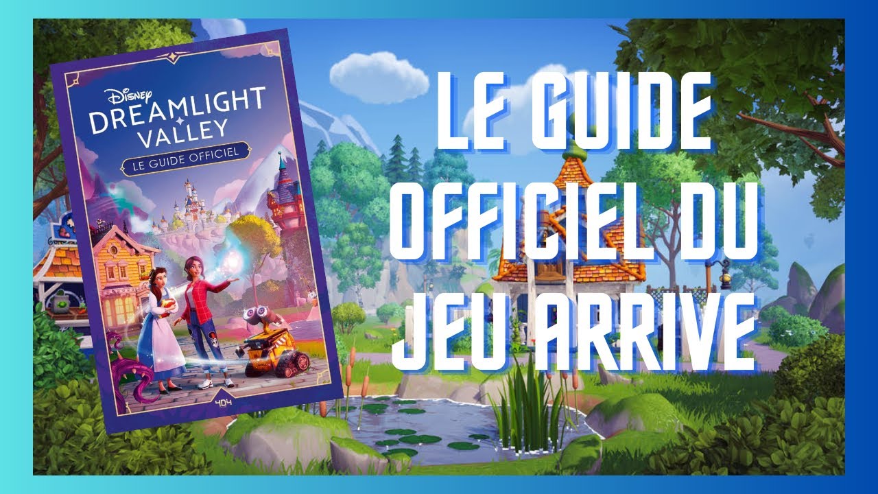 LE GUIDE OFFICIEL DU JEU ARRIVE IL EST ÉNORME ✨📖✨