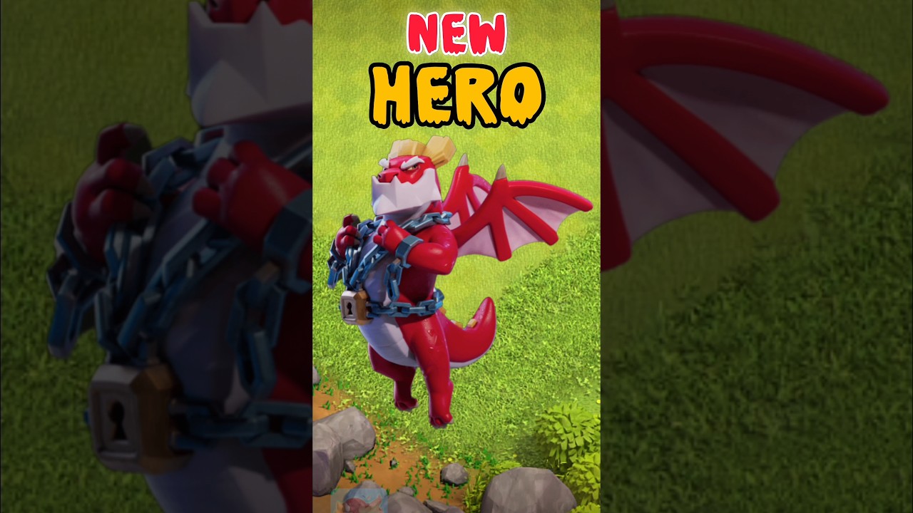 NEW Hero Dragon Duke is Coming to Clash of Clans! 🗿🔥#clashofclans #coc #gaming #shorts #usa