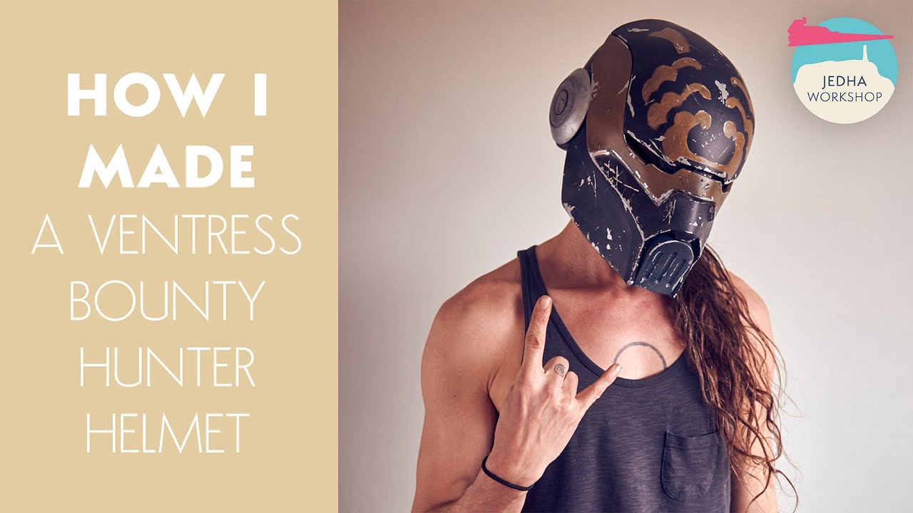 How I made an Asajj Ventress Bounty Hunter Helmet!