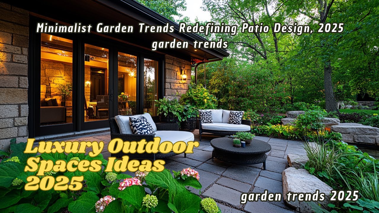 Minimalist Patio Ideas: How to Create a Luxury Outdoor Space for 2025