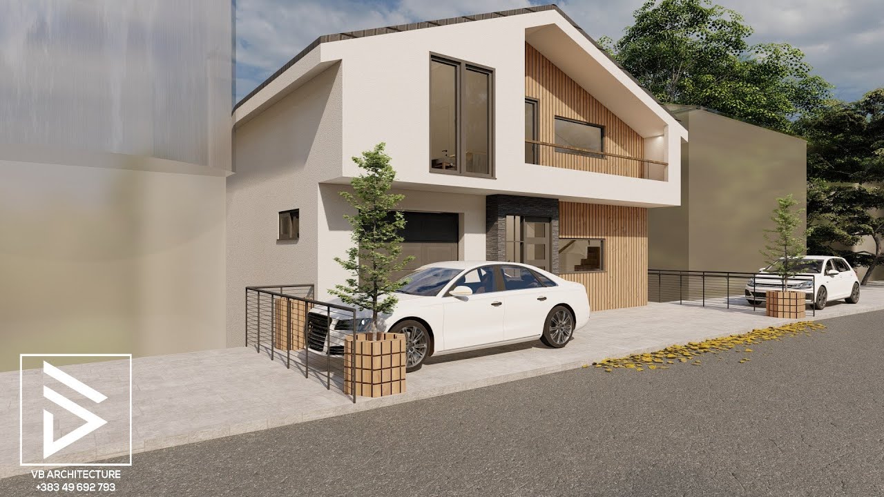 MA House - Shtëpi P+1+NK - Lagjja Arbëria-Prishtinë [VB Architecture]