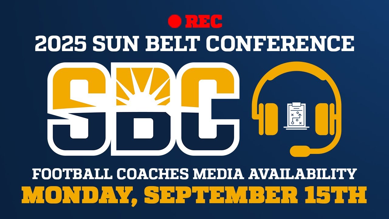 Sun Belt Football Coaches Media Availability - September 15