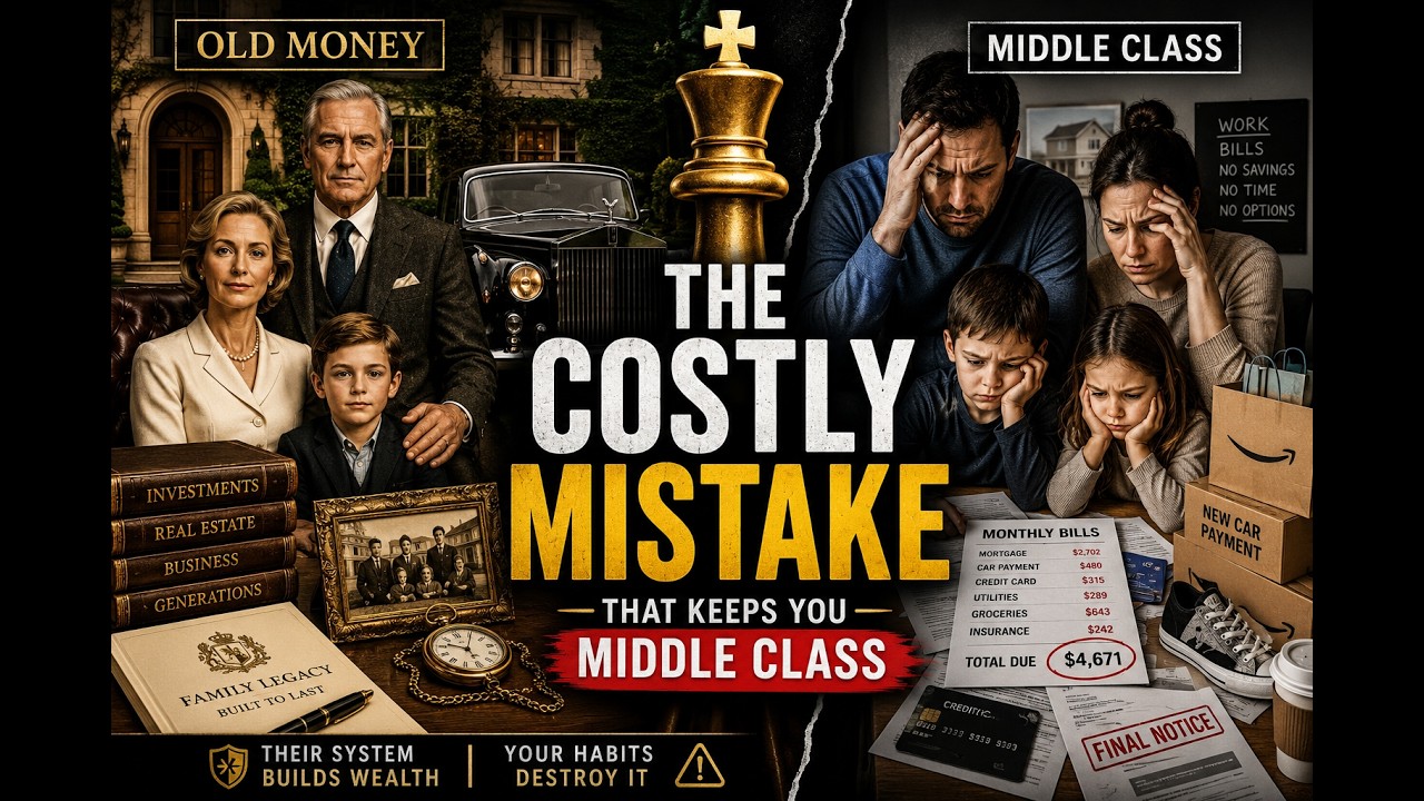 THE BIGGEST MONEY MISTAKE MIDDLE-CLASS FAMILIES MAKE