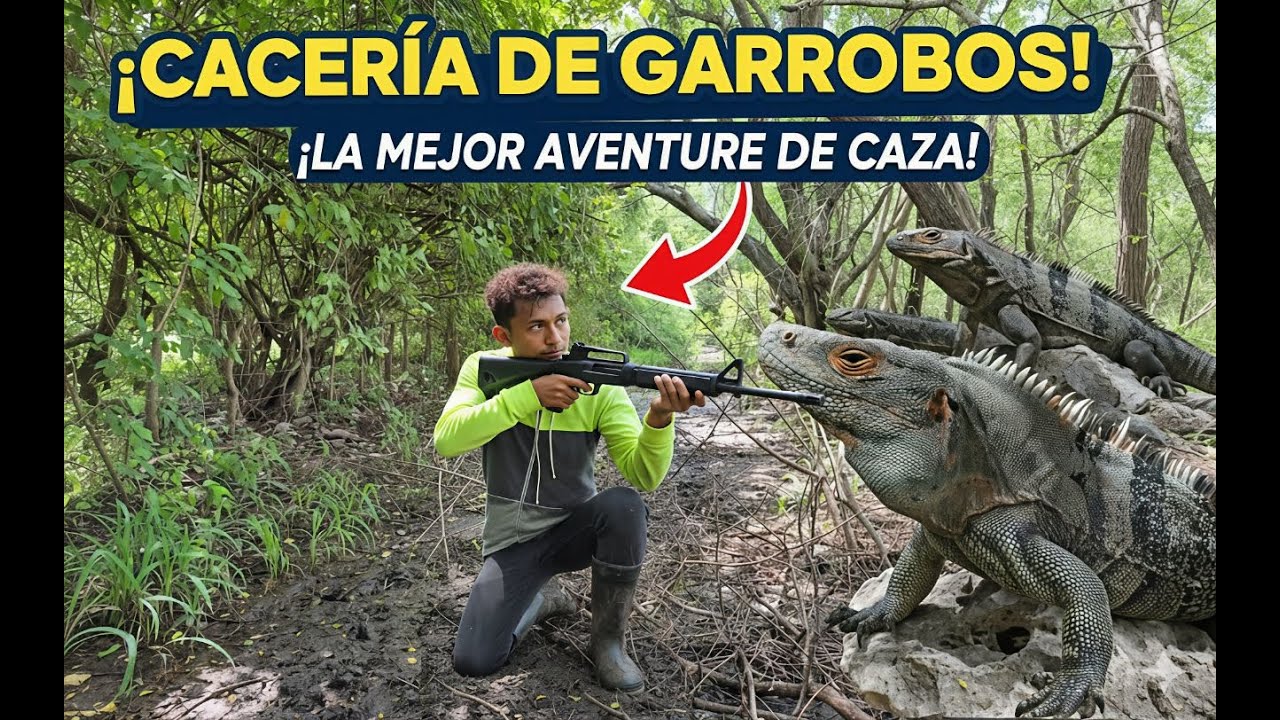 Cazando Palomas y Garrobos