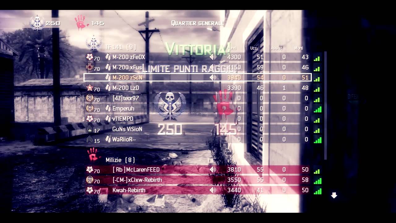 M-200 Vs Rebirth 2-1 (9#Eu) for Top5Series | By zScN (HD)