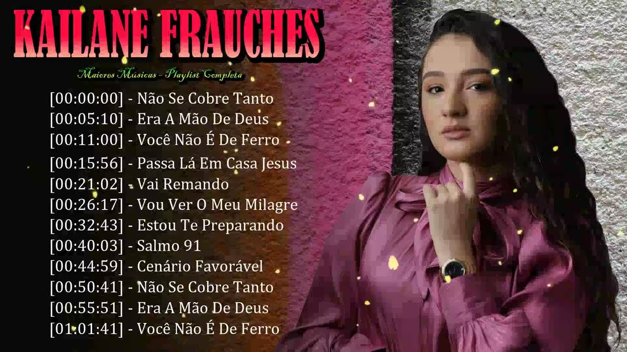 🕊️🎤 Kailane Frauches – Canções cheias de fé anunciando o amor eterno de Cristo 📖💫