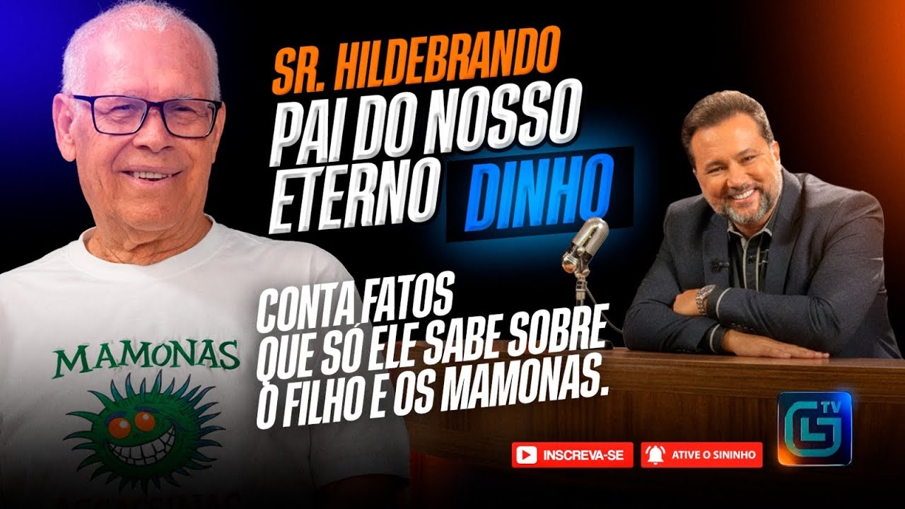 #4 Pai do DINHO (do Mamonas Assassinas), Sr. Hildebrando, fala tudo com Geraldo #GeraldoLuisTVrecebe