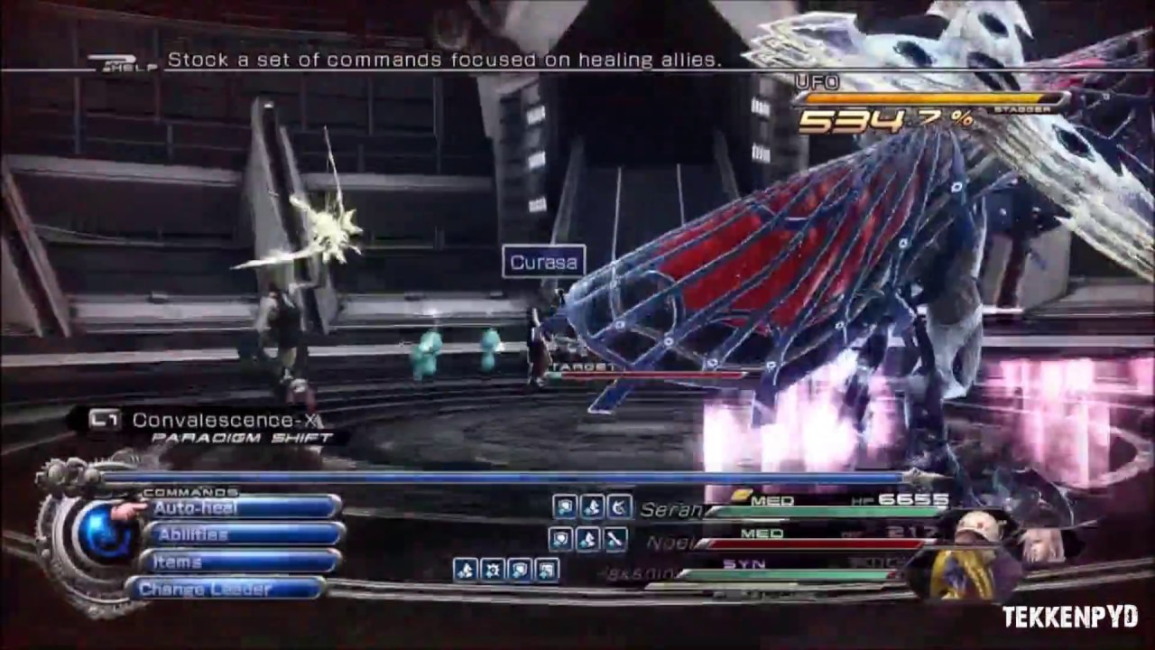 FFXIII-2 DEFEATING THE CUTE BUT DEADLY PuPu AND INFUSION BUILD