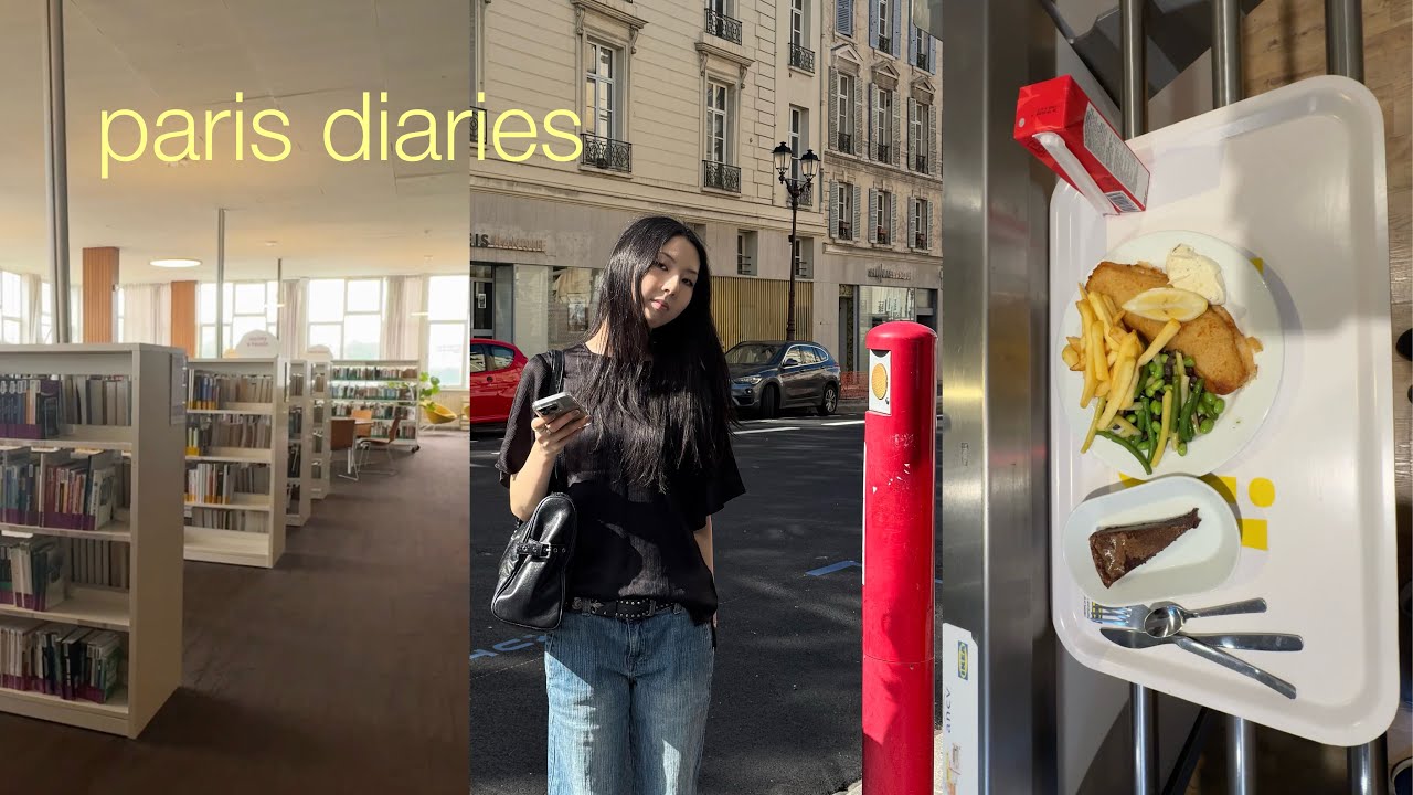 paris vlog 🇫🇷🪽...the life of an international student begins