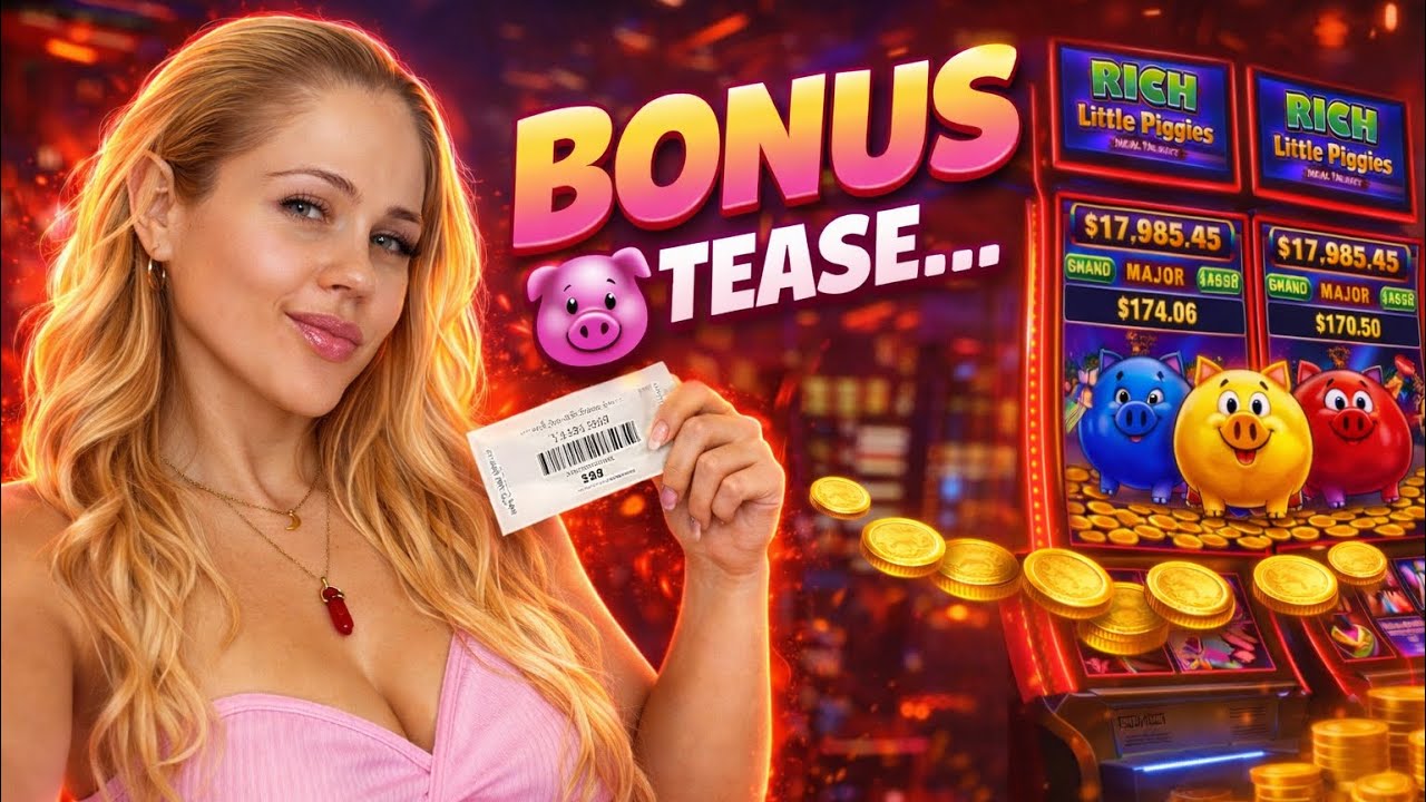 Landed the Rich Little Piggies Bonus… But how much did they PAY?! 🐷🎰