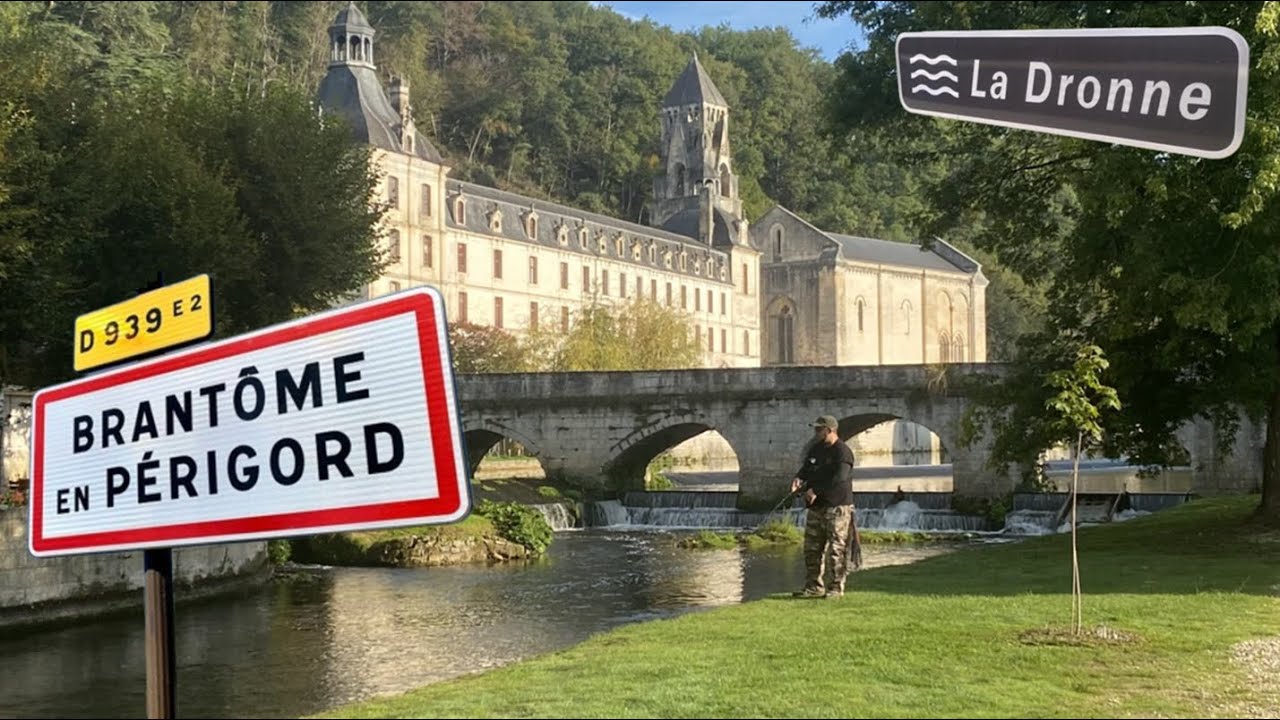 BRANTOME en PERIGORD - gros brochet en ul