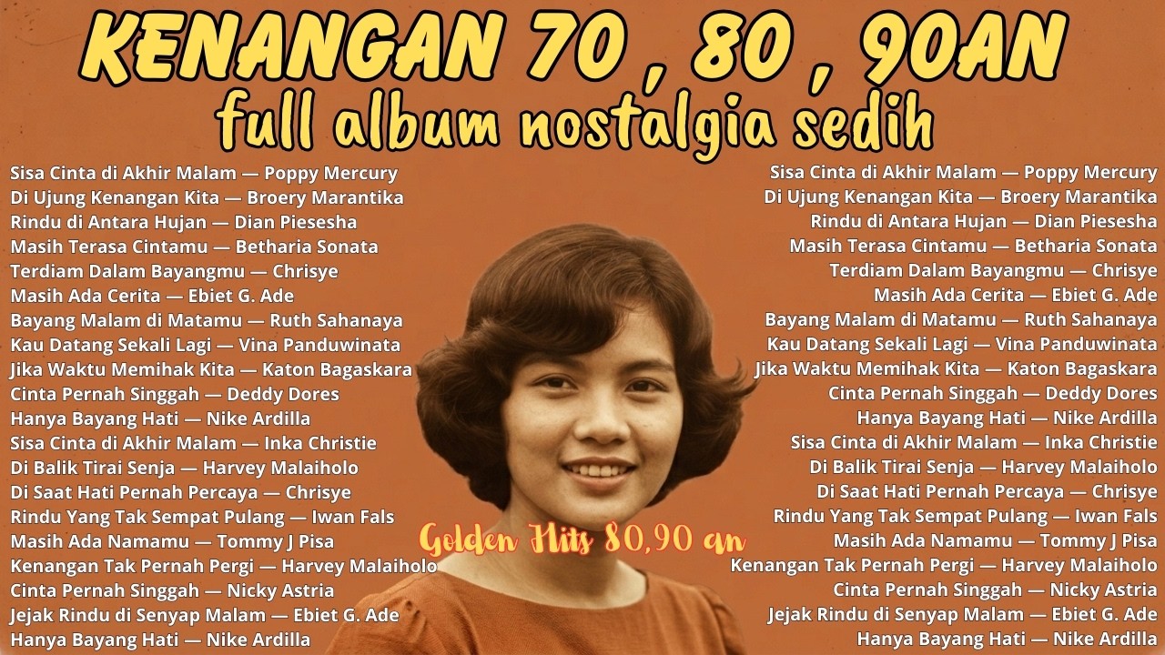 Nostalgia Lagu Indonesia 80 90an Paling Enak Didengar Saat Santai | Full Album Kenangan