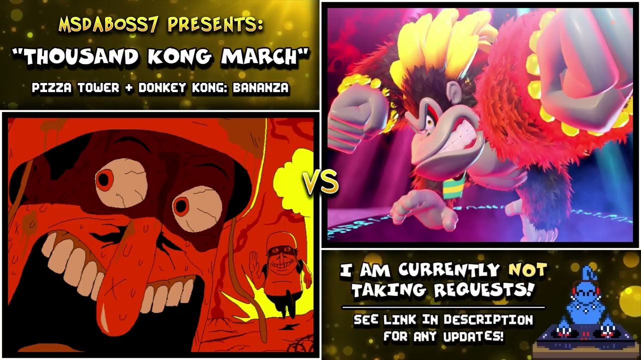 Thousand Kong March (Donkey Kong Bananza / Pizza Tower Mix)