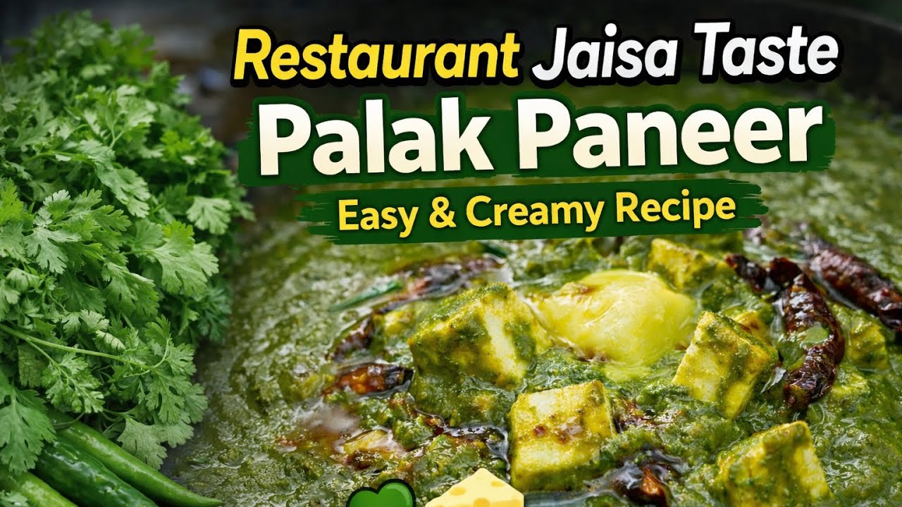 Ab Ghar Par Banaye Restaurant Style Palak Paneer 😍#glutenfreewithindu #glutenfreediet 