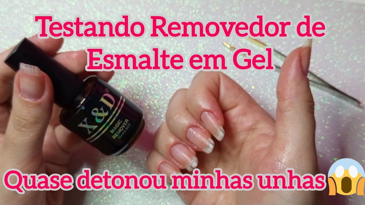 🔥 TESTEI ESSE REMOVEDOR DE ESMALTE EM GEL… QUASE ACABOU COM MINHAS UNHAS! 😱