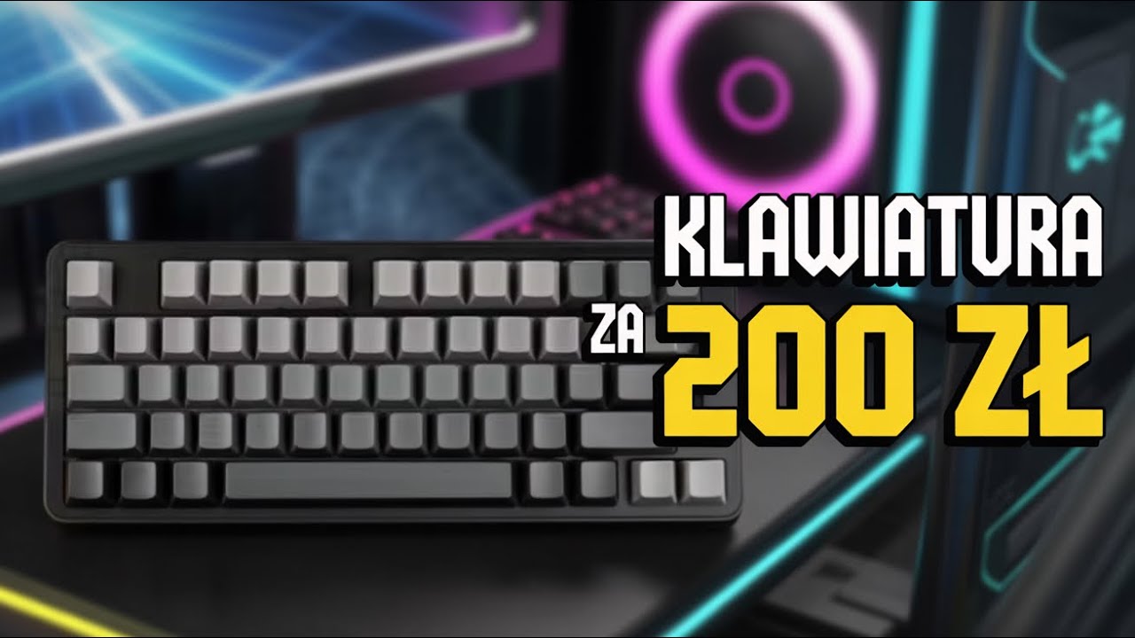 AULA F87 PRO – Najlepsza klawiatura do 250 zł? TEST, OPINIA, DŹWIĘK, RGB!