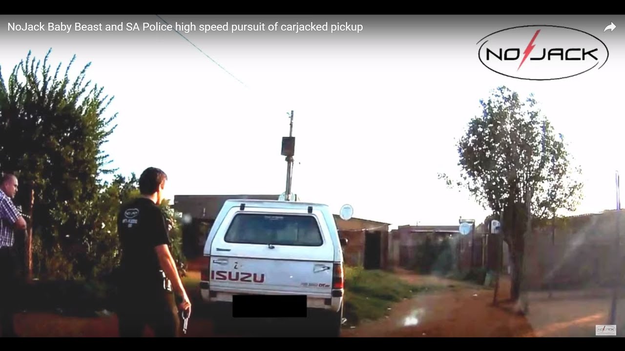 NoJack Baby Beast and SA Police high speed pursuit of carjacked pickup (Before LOCKDOWN)