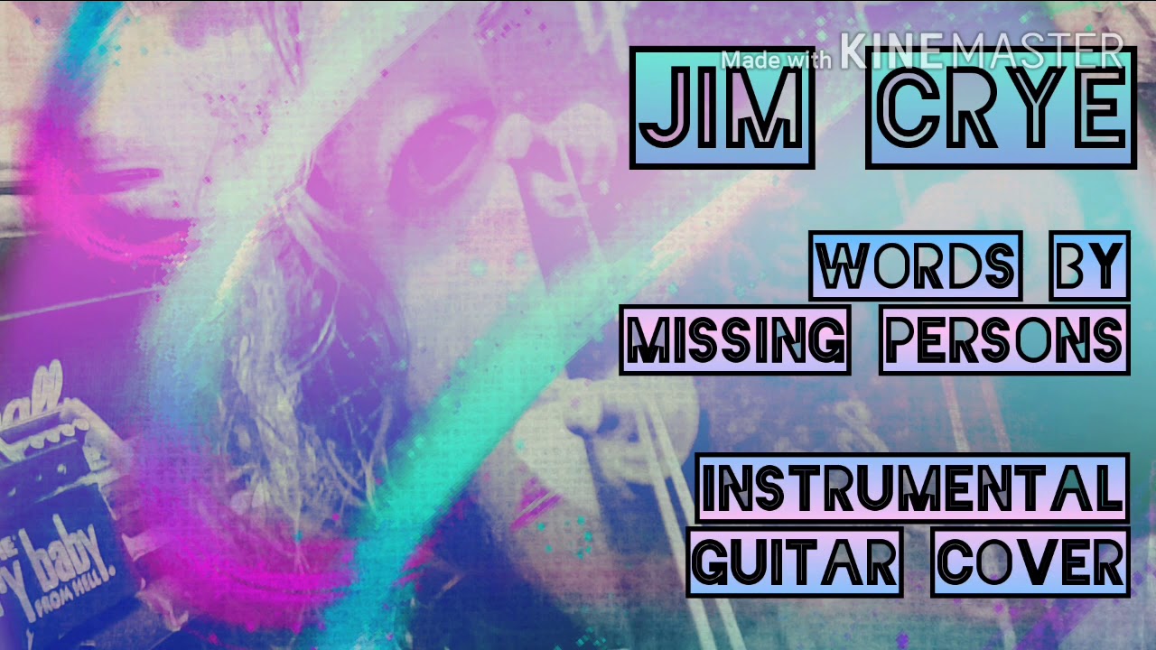 Words by Missing Persons Instrumental Cover.