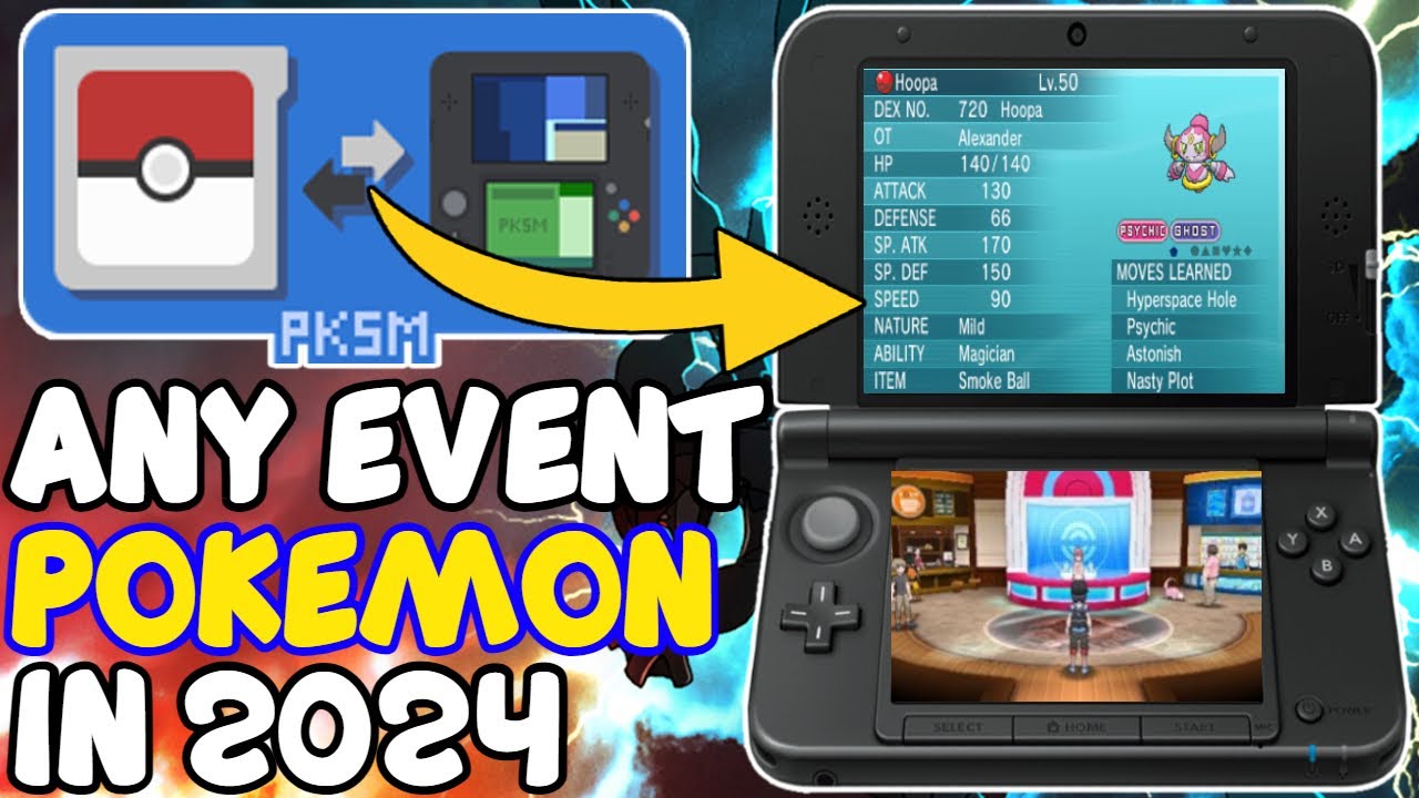 You Can Get OLD 3DS Event Pokémon in 2026!