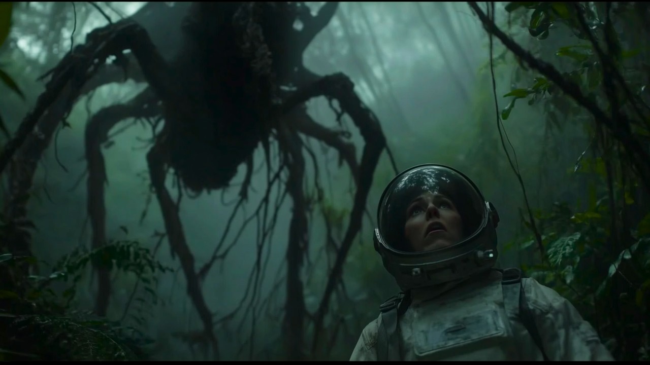 EREBUS-7: Descent Into the Living Dark A Silent Sci-Fi AI Short Film | 4K