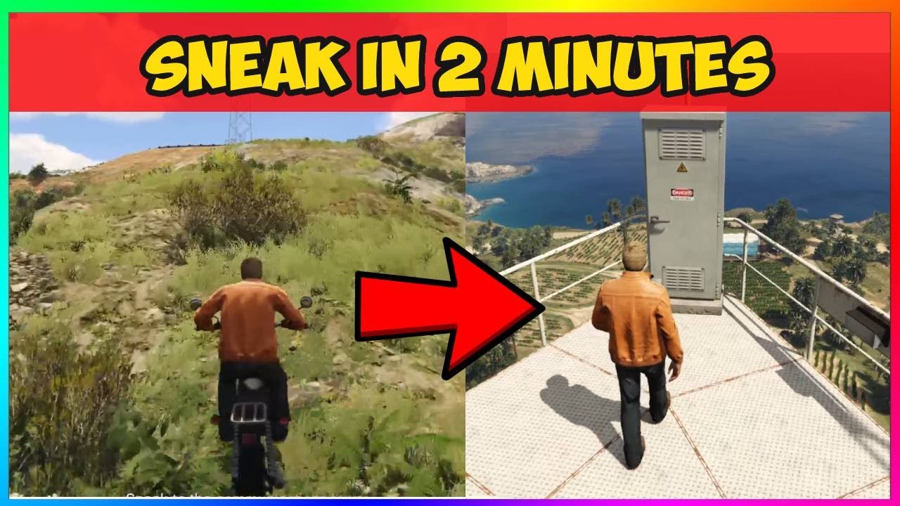 Sneak To The Communications Tower Under 2 Minutes - FASTEST ROUTE - Cayo Perico Heist Guide
