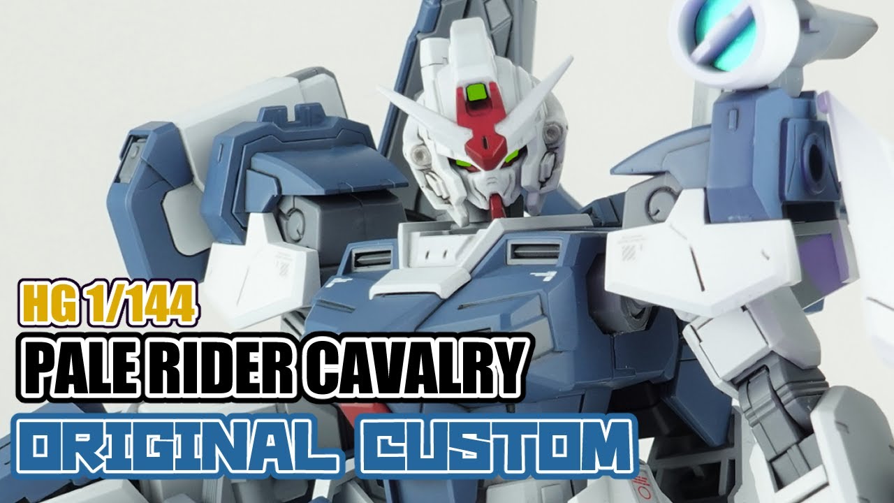 ガンプラ改造「HG ペイルライダー キャバルリー(PALE RIDER CAVALRY)」とジェミナス02用 陸戦重装ユニットをミキシング！プレバン合体！！