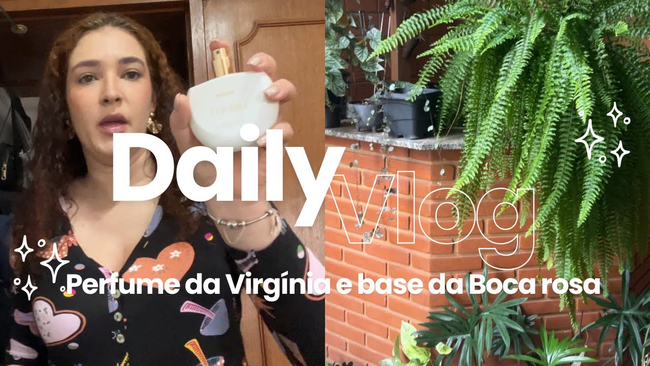 Vlog 1: Errei o tom da base Boca rosa e o perfume da Wepink que uso