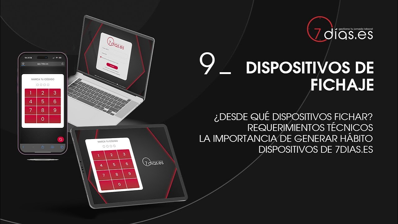 Dispositivos de fichaje de 7dias.es