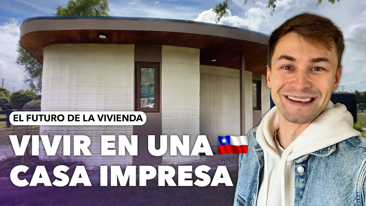 ¡Chile imprimió su primera casa 3D! Y no está en Santiago