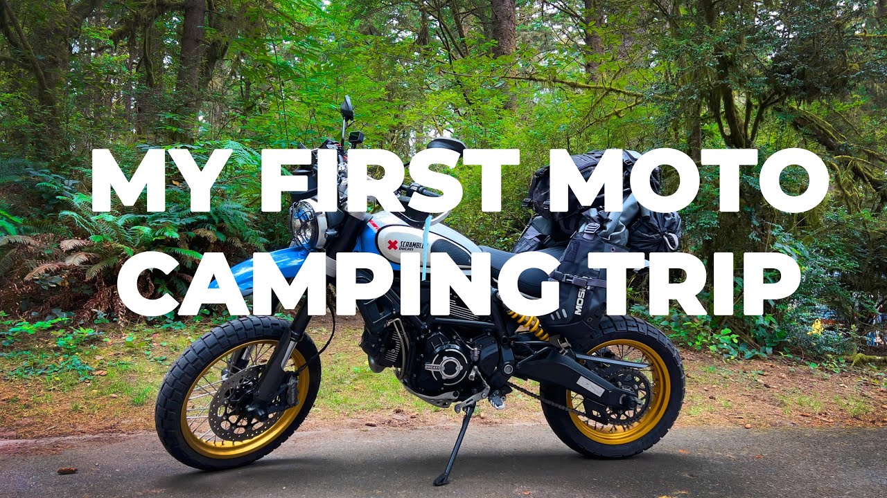Vlog # 5 - My first Moto Camping trip