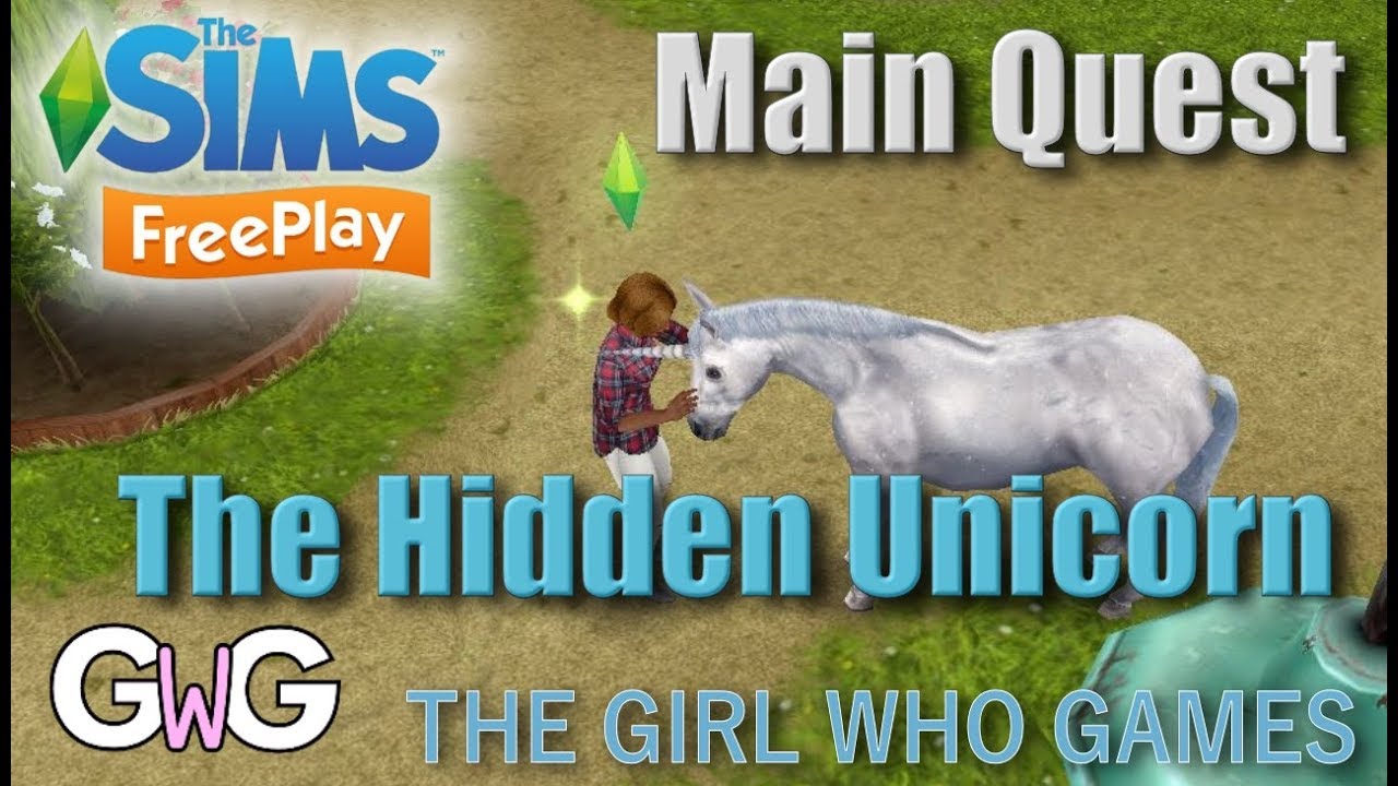 The Sims Freeplay- The Hidden Unicorn Quest
