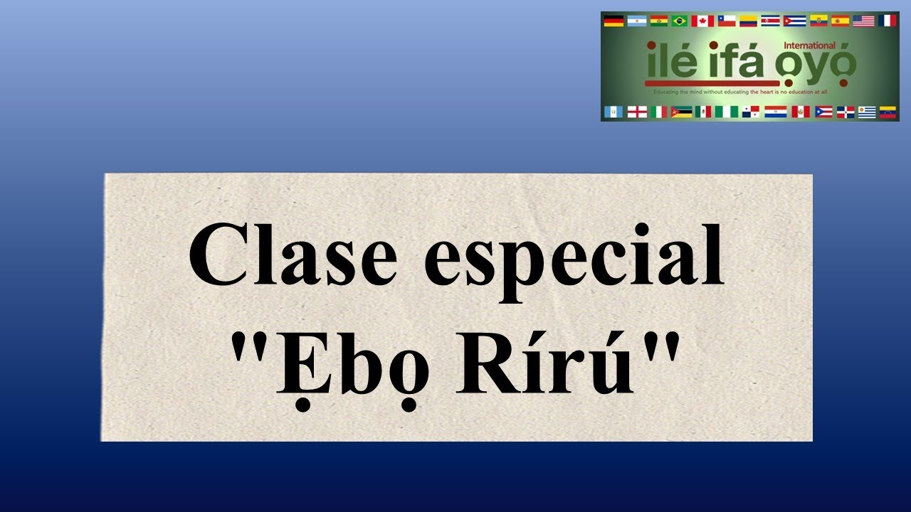 Clase especial 