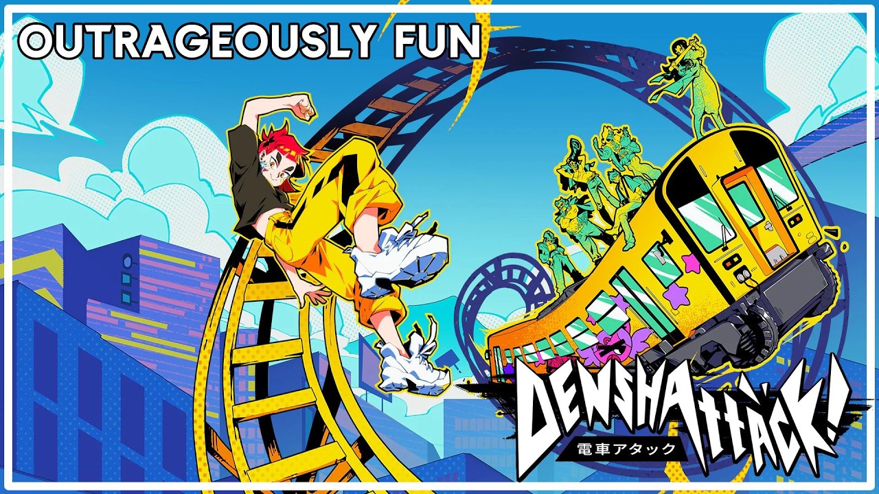 Tony Hawk Pro Skater and Jet Set Radio had a train baby? Denshattack!
