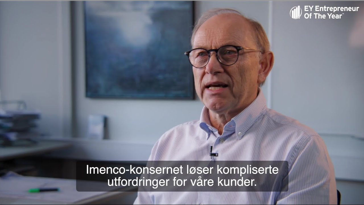 Geir Egil Østebøvik i Imenco - EY Entrepreneur Of The Year-finalist 2022