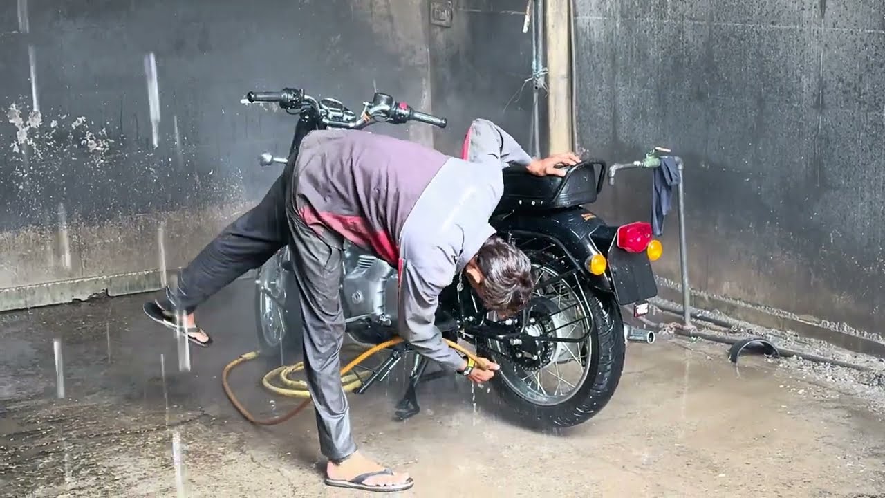 1st service COST 💰of new bullet 350 battalion black ￼ | (Exclusive) 💵 total kharcha ‼️⚠️