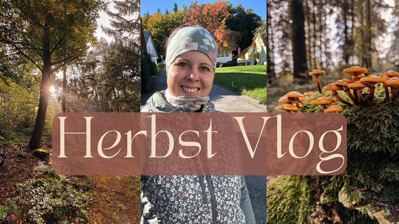 Herbst Vlog 🧶🍃🤎🌲🧦🍁☕️