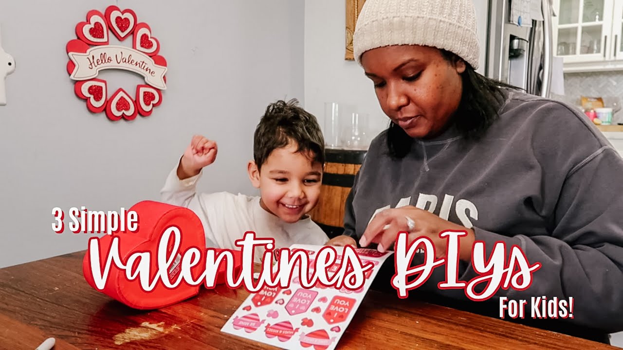 3 Easy Dollar Store Valentine’s Day DIYs for Kids | Fun Crafts for Ages 3-6