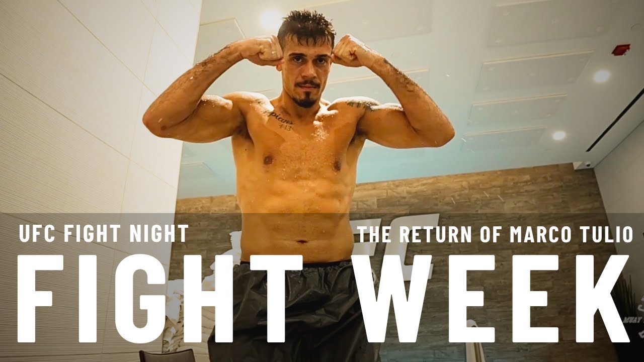 Marco Tulio's Fight Week | The Return Of Marco Tulio