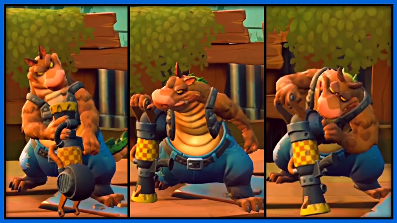 Crash Bandicoot 4: It's About Time - All Idle (Dingodile) Animations