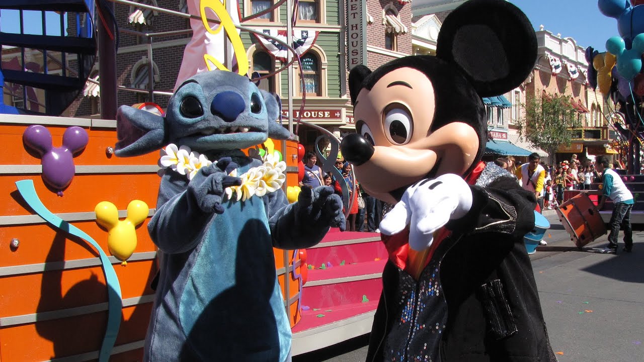 Disneyland Celebrate! A Street Party, Full Show 2009 with Mickey & Minnie, Chip & Dale, More! +