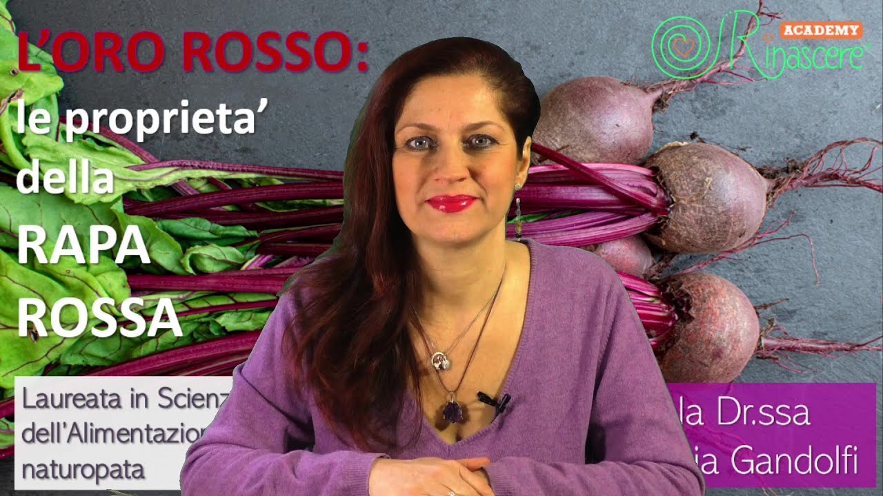 L'ORO ROSSO: le straordinarie proprietà di SUA MAESTA' la Rapa Rossa