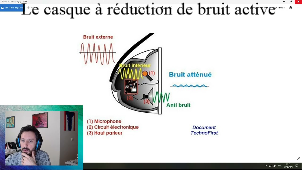 Le son 3&egrave;me partie : Les casques &agrave; r&eacute;duction active de bruit, comment &ccedil;a marche ?
