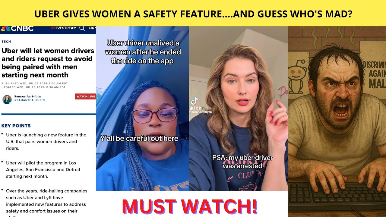 UBER's New Feature Has Males Crashing Out & These Horror Stories Prove Why Women Need It