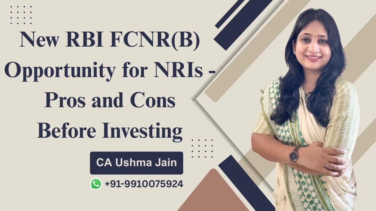 Новая возможность для NRI: вклады FCNR(B) от RBI &mdash; стоит ли инвестировать?