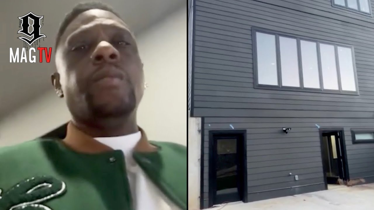 Boosie Tours His Batman Mansion Days Before Moving In! 🦇