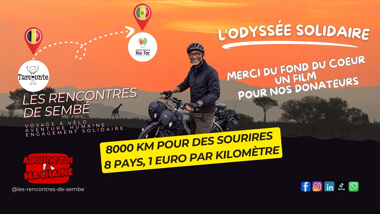 MERCI DU FOND DU CŒUR:Un film pour nos donateurs