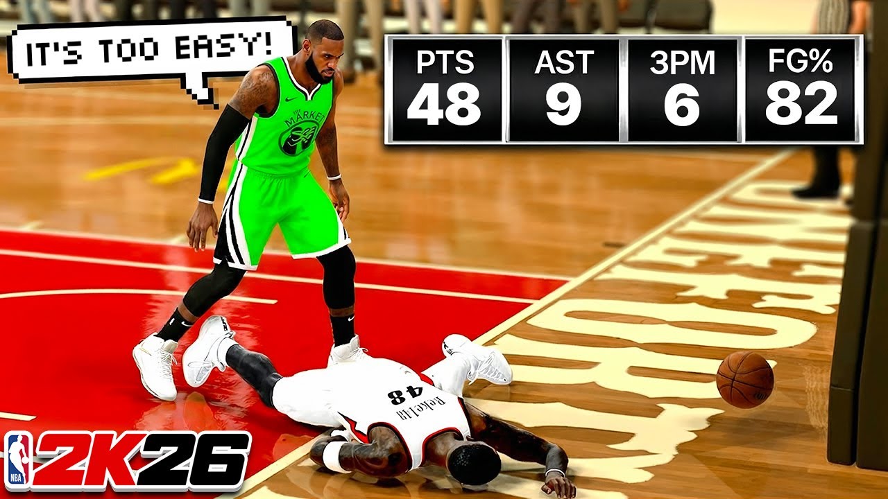 Соревнования COMP PRO AM в NBA 2K26 начинают выглядеть пугающе...