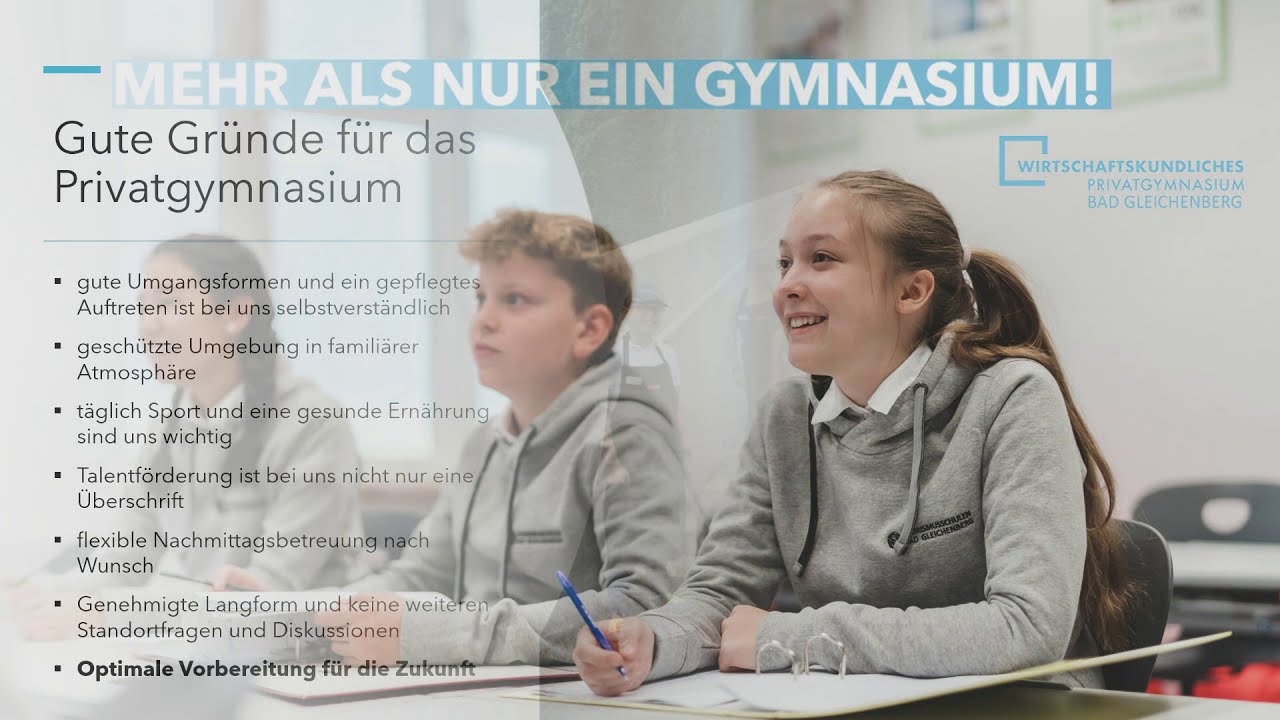 Schulpräsentation Privatgymnasium Bad Gleichenberg